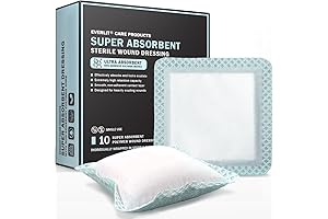 Super Absorbent Interdry Dressing: Nonstick Gauze Pad for Rapid Wound Healing
