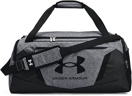 Under Armour Unisex-Adult Undeniable 5.0 Duffle, Pitch Gray Medium Heather