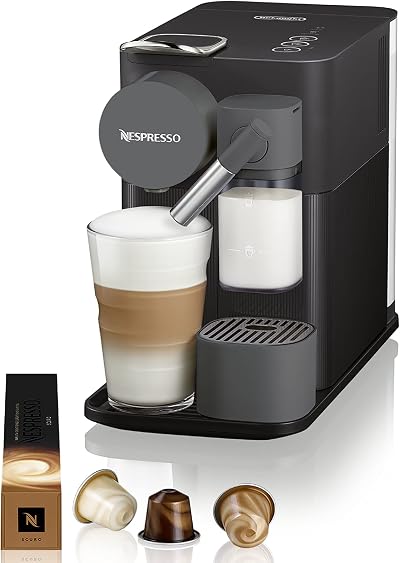 Nespresso Lattissima One Pod Coffee & Espresso Machine Shadow Black