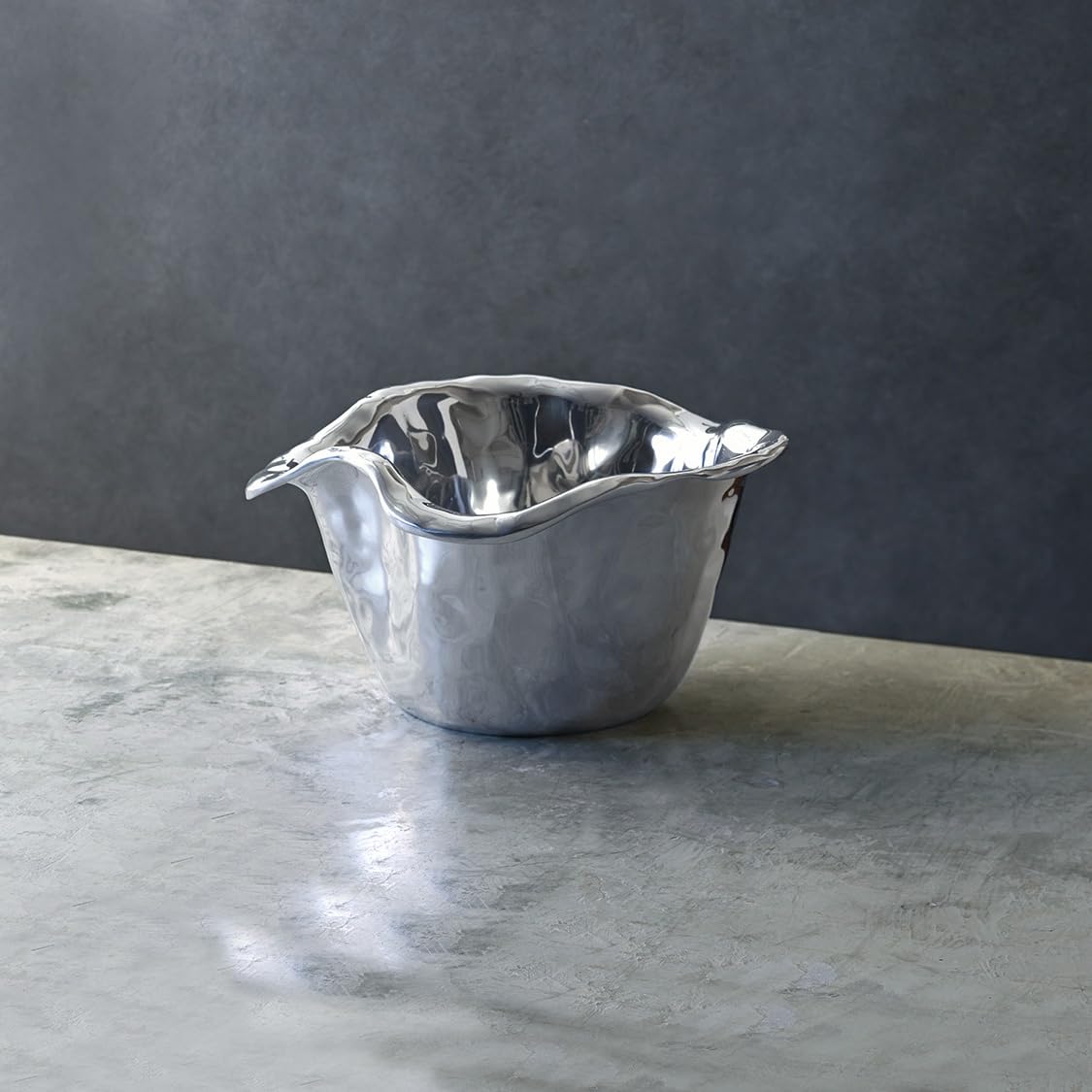 Beatriz Boule Vento Seau à Glace, Aluminium, Argent, 34.29 x 21.59 x 14.6 cm