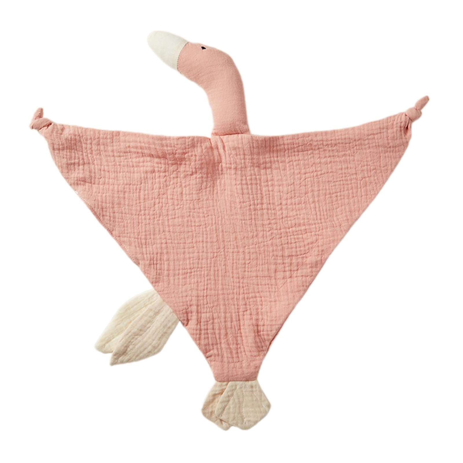 Limtula B Soothe Appease Towel Doll Cotton Muslin Lanket Security Lanket Cute Gooses Snuggle Toy Kids Sleep Toy Cotton Teething Towel