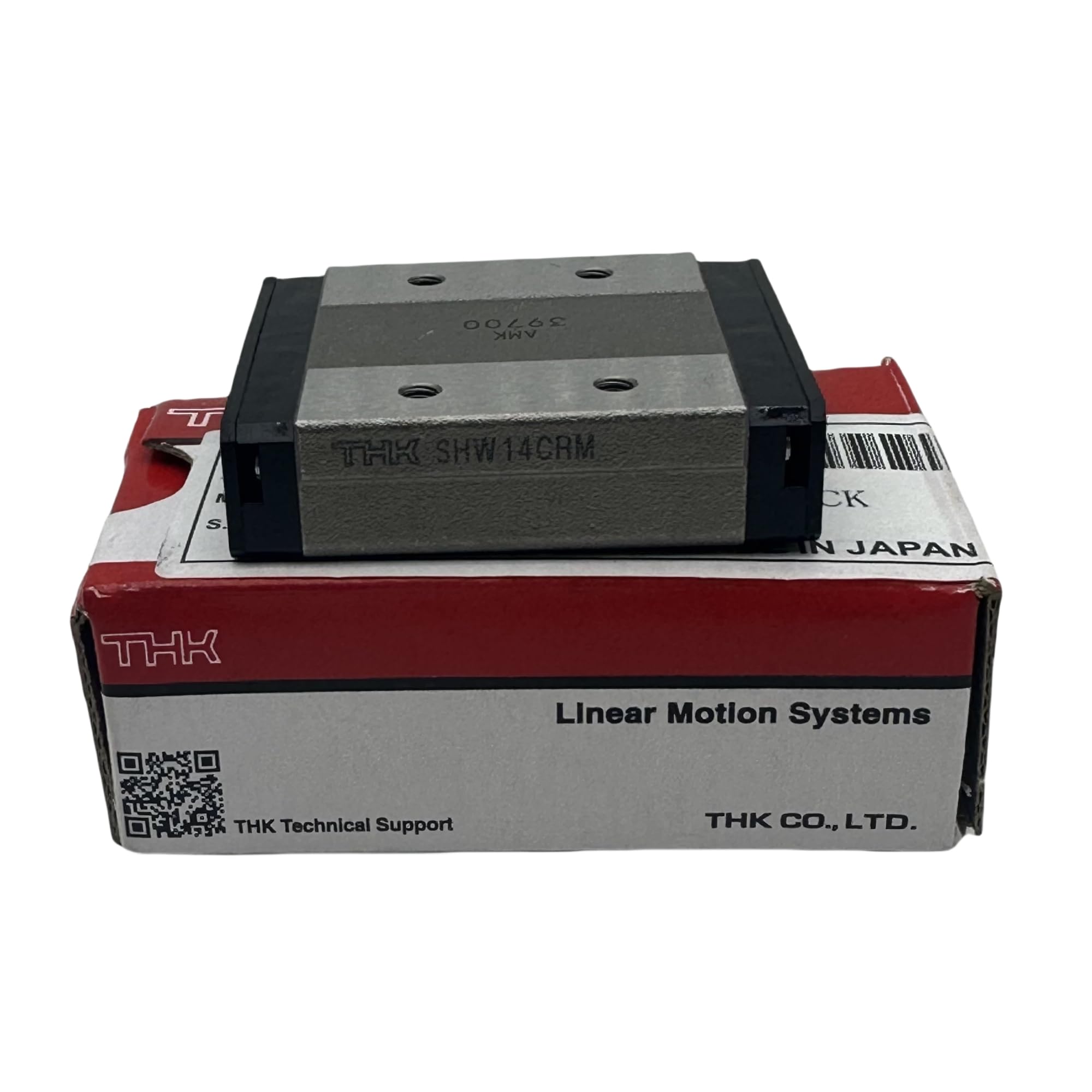 THK Linearführung SHW14CRM SHW14 SHW14CRM1UU 12 x 40 x 45,5 mm GK Kugellager Block Schienen Gleitschiene für Bewegungssteuerung CNC-Maschine 3D-Drucker