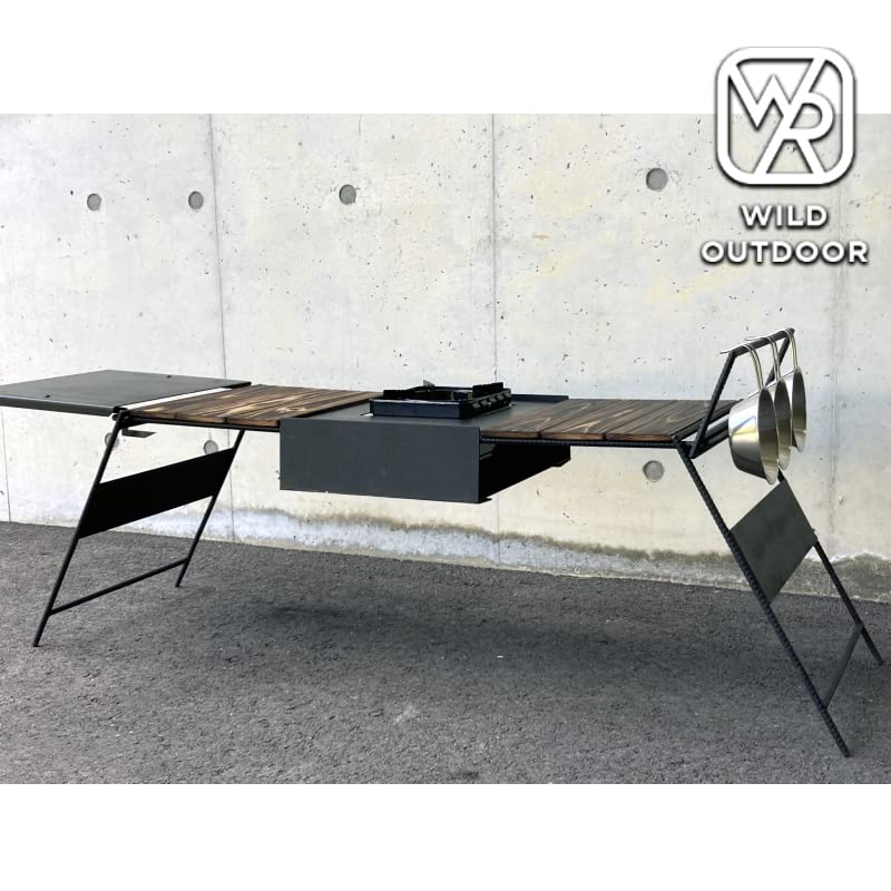 英*)様 WILD OUTDOOR タフまるJrアイアンテーブルver.アイアン タフまる Jr.アイアンテーブル | WILD OUTDOOR