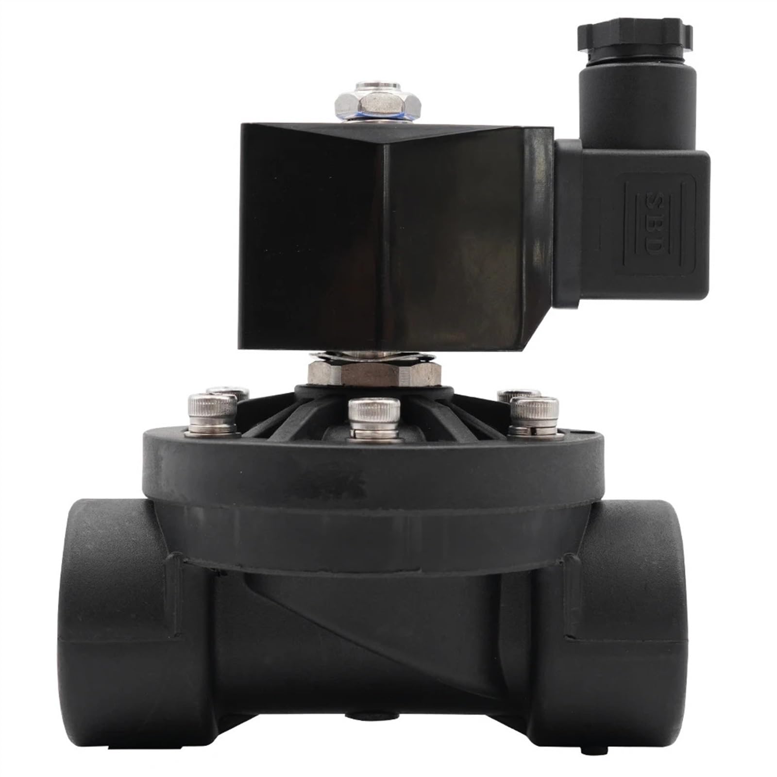 CHULKJFX Normally Closed or Open Plastic Solenoid Valve DN15 DN20 DN25 DN32 DN40 DN50 Water Valves AC 110V 220V DC12V 24V G or NPT Thread