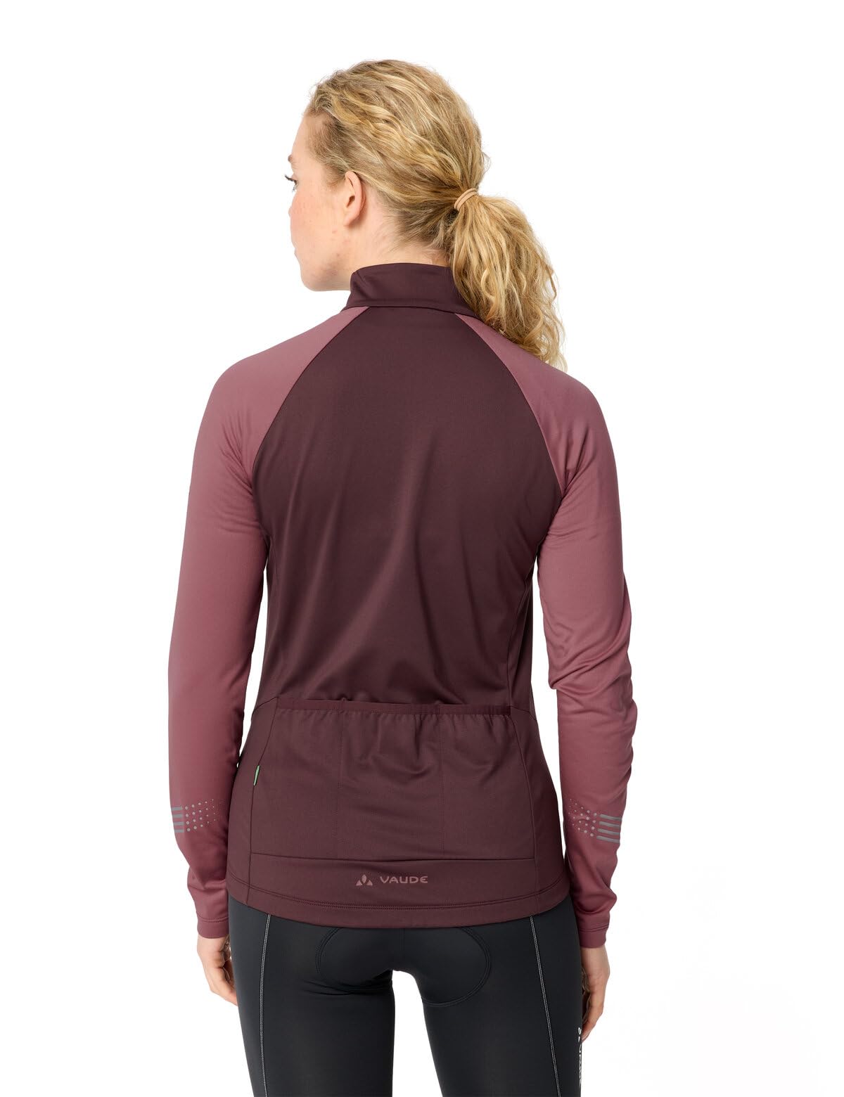 VAUDE Women's Posta Long Sleeves Tricot III - Maillot de Ciclismo de Manga Larga para Mujer, Muy cálido y elástico