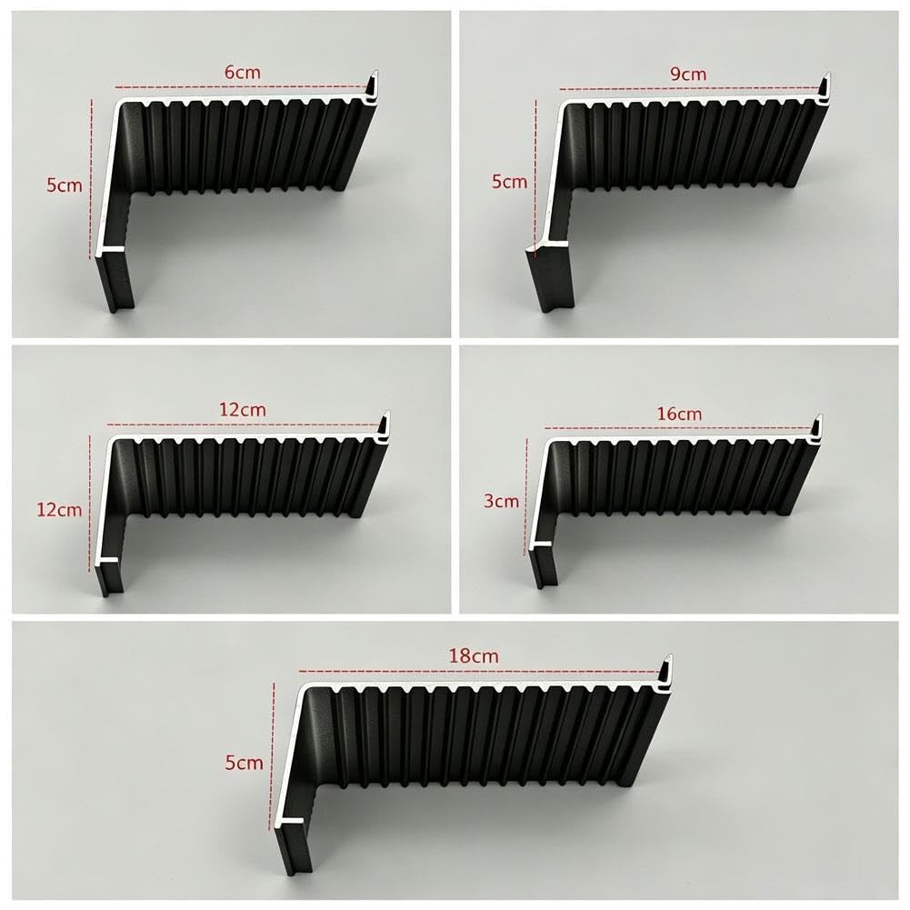 Cubierta de Alféizar Exterior de Aluminio con Drenaje