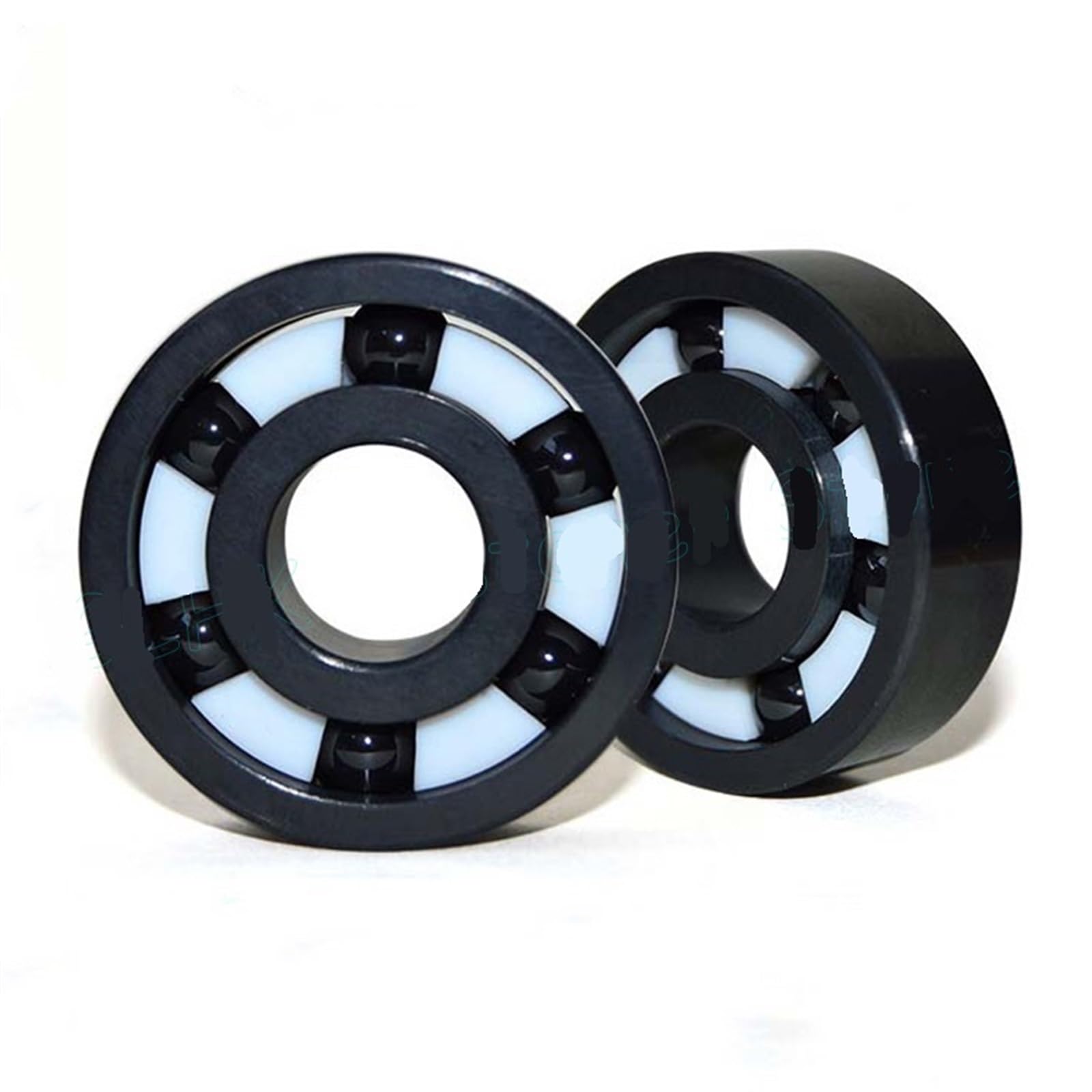 EBAUIWNNV 1pcs Silicon Nitride Ceramic Bearings with Cage 603 604 605 606 607 608 609 693 694 695 696 697 698 to 6906 SI3N4 Ceramic Bearing(697(7x17x5mm))