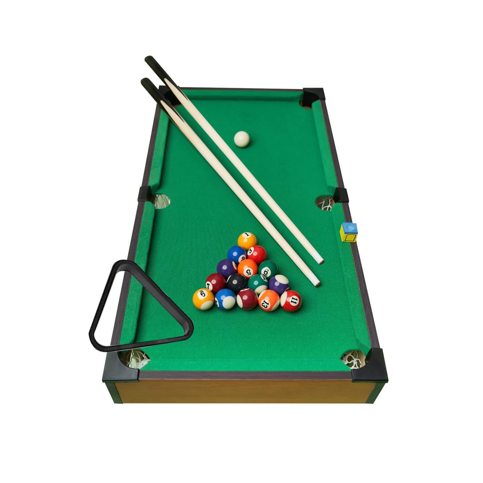 Mini Juego de Billar portátil de, Divertido Juguete de Interior para reuniones Familiares y de Amigos, con Bolas de Juego
