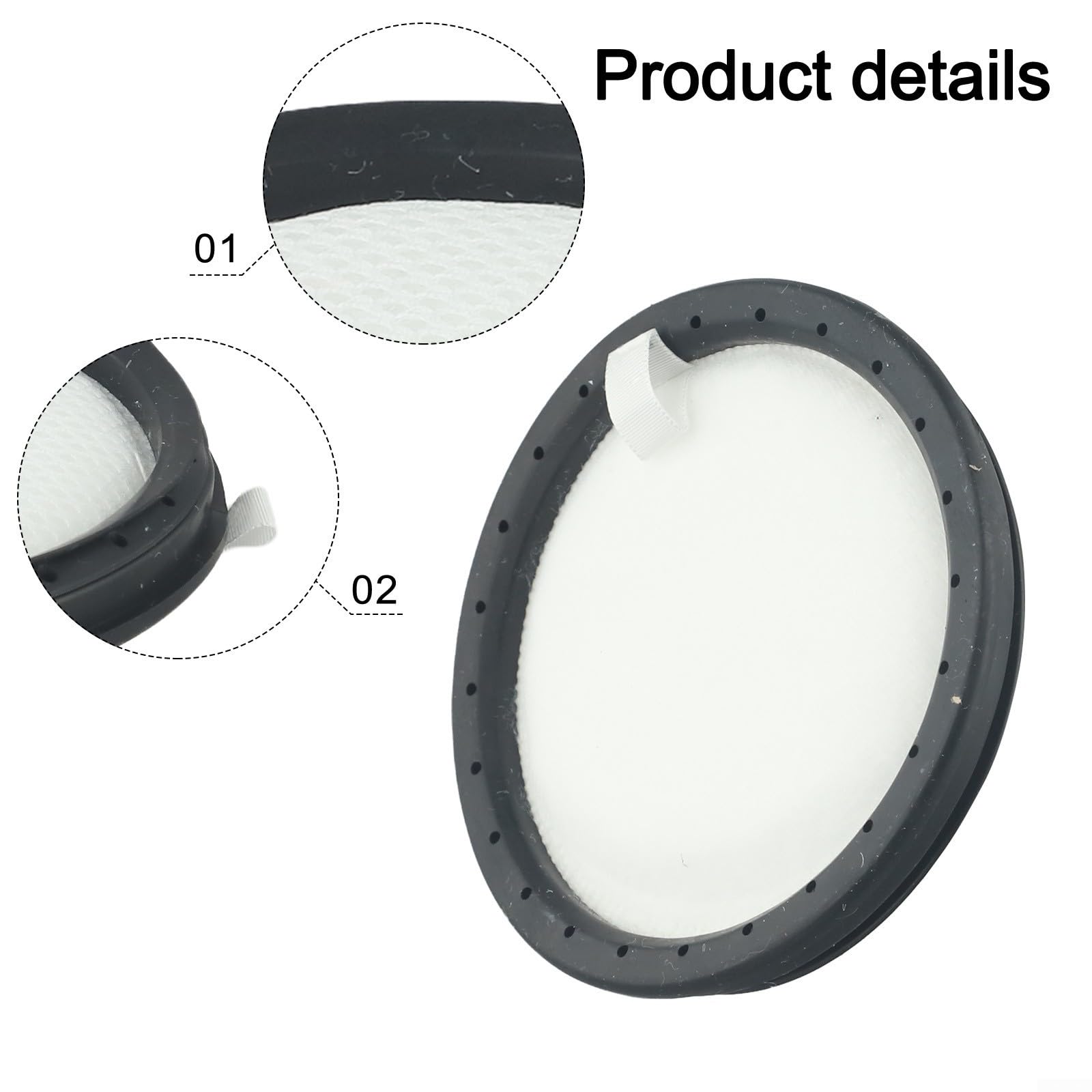 Filtro di ricambio lavabile per Dustbuster Hoover per H-FREE 300, filtro aspirapolvere riutilizzabile robusto e durevole