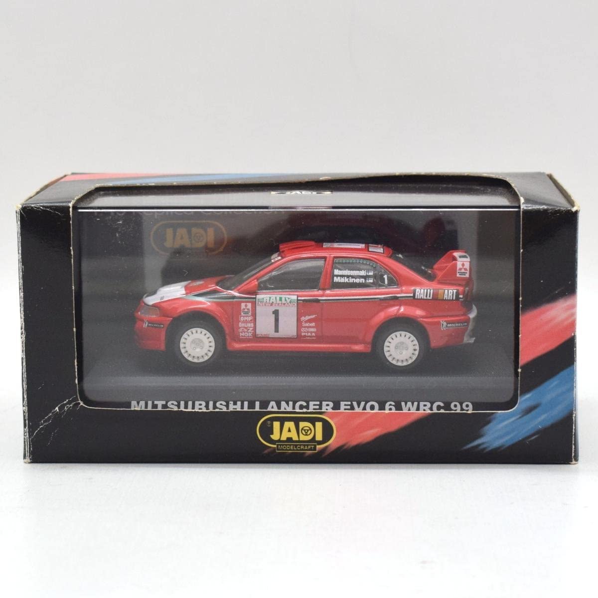 Amazon | JADI 1/43 三菱 ランサーエボリューション 6 WRC 99