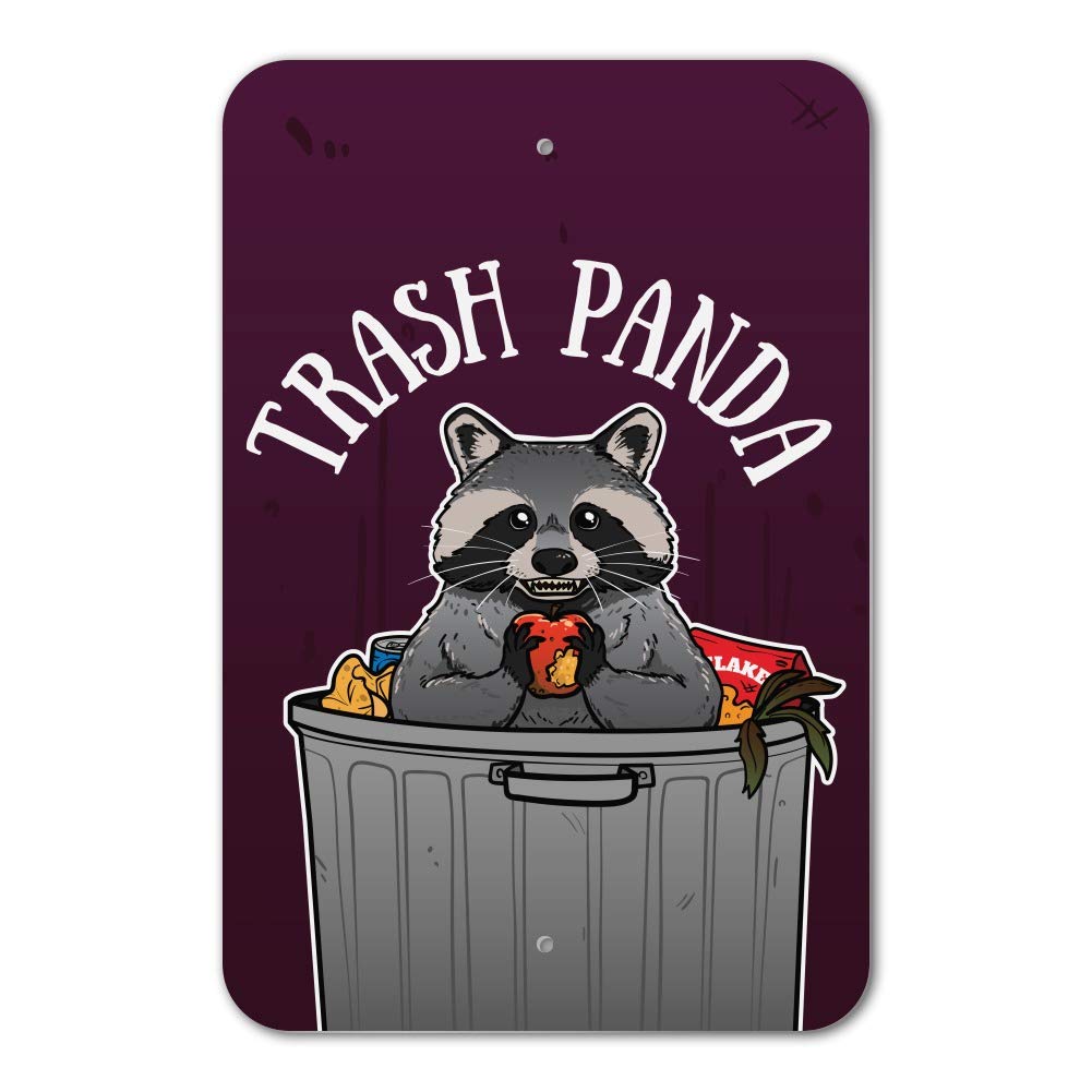 Amazon.com: GRAPHICS & MORE Raccoon Trash Panda in Garbage Home