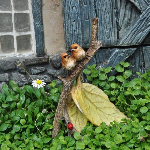 Miniature Fairy Garden Birds on a Branch