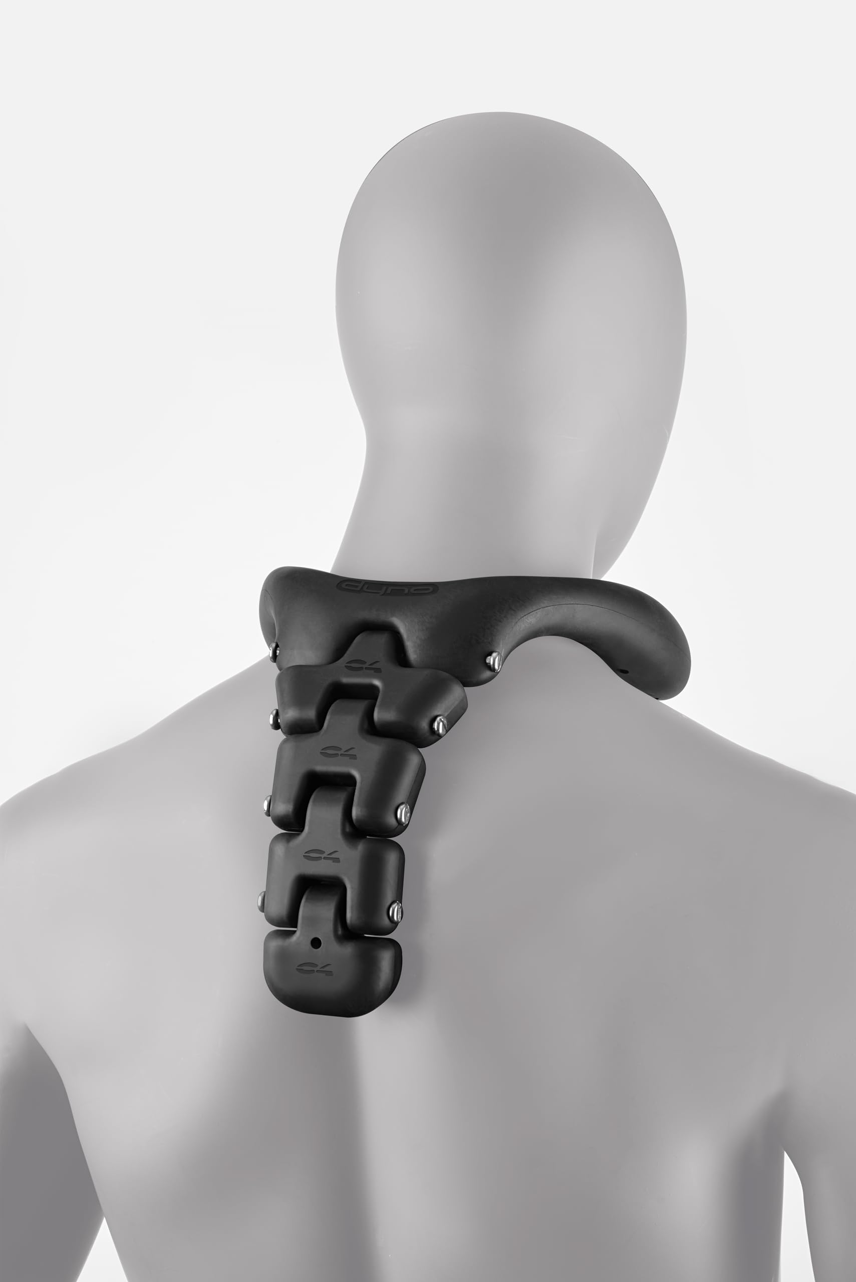 C4 Dyno-Halsband 4 kg für modulare Apnoe rot oder schwarz und zusätzliche Segmente von 280 Gramm