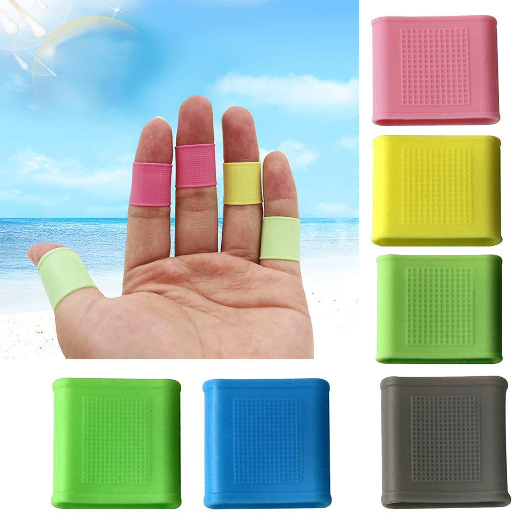 BOGEEL 10 Pcs/Set Finger Silicone for Protector for Finger Support, Finger for for All SPOR,Silicone