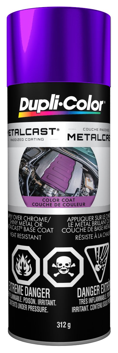 Dupli-Color CMC204000 METALCAST Color Effect Spray, Purple
