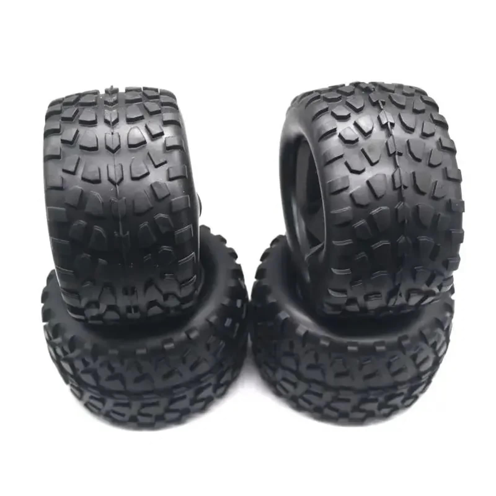 para HSP 94111 94188 1/10 4 Uds Neumáticos Llanta Piel 115MM 125MM Accesorio Modelo Reemplazo Modificado Reemplazar Orugas Mejoradas Piezas NeumáTicos RC