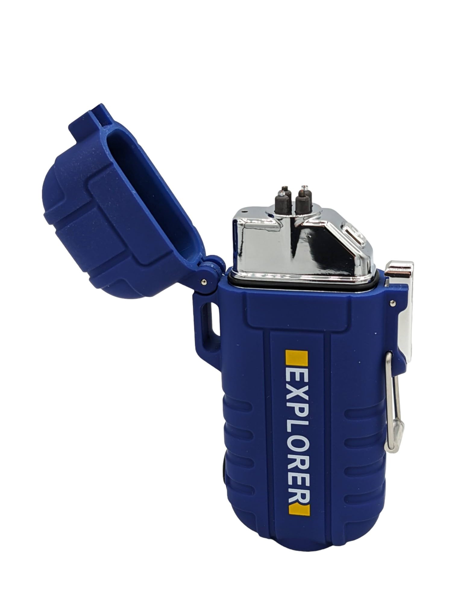 Electric Lighter, USB Rechargeable Lighter, Plasma Dual Arc Lighter, Windproof Flameless Lighter, Double Arc Lighter With LED Battery Indication For...
