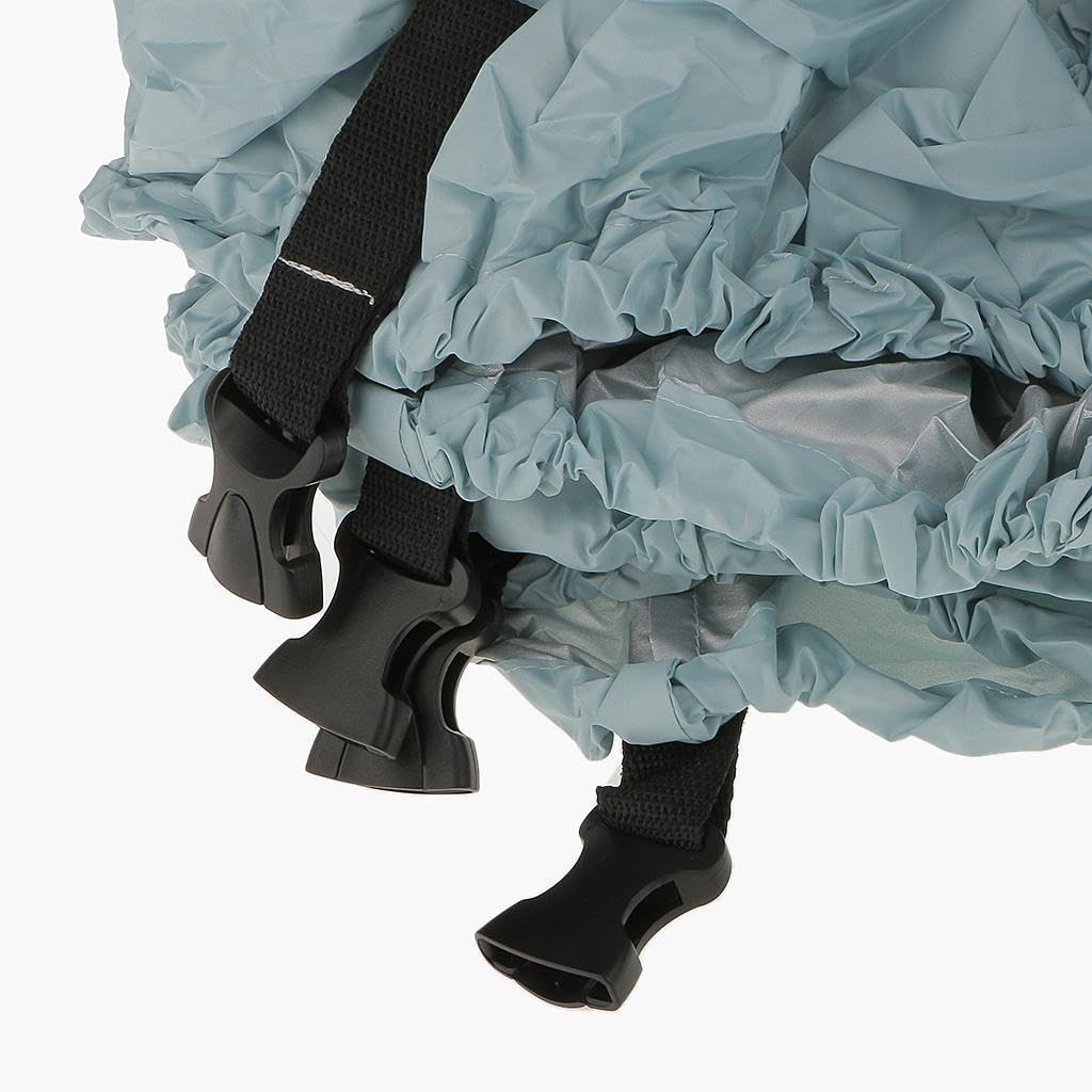 Funda para Barco de Pesca y esquí acuático, Ideal para Almacenamiento Fuera de Temporada. Material Impermeable. Revestimiento poliéster PU. Funda para Barco Pesca y esquí acuático, Ideal