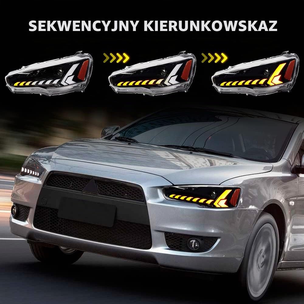 Archaic Demon Eye Reflektory dla Mitsubishi Lancer&EVO X 2008-2020