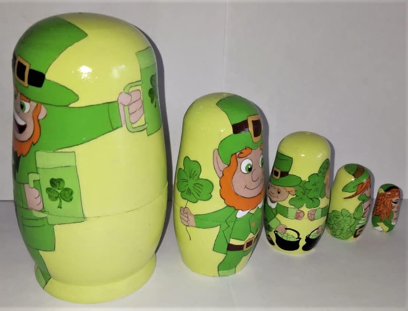 Irish Day nesting doll