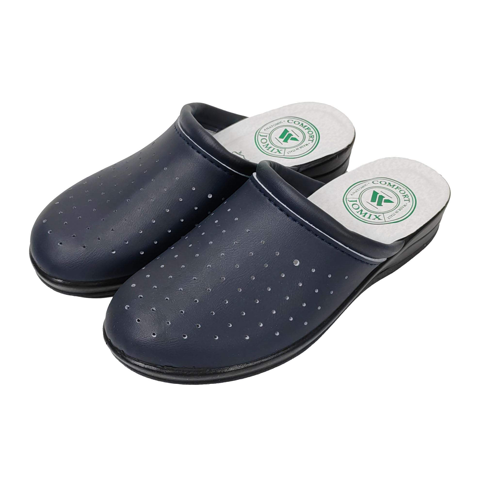 JOMIX Ciabatte Sanitarie Donna Uomo Ortopediche Zoccoli Sanitari Unisex Ospedale Scarpe da Lavoro Pantofole Morbide Calzature Infermieri OSS Made in Italy