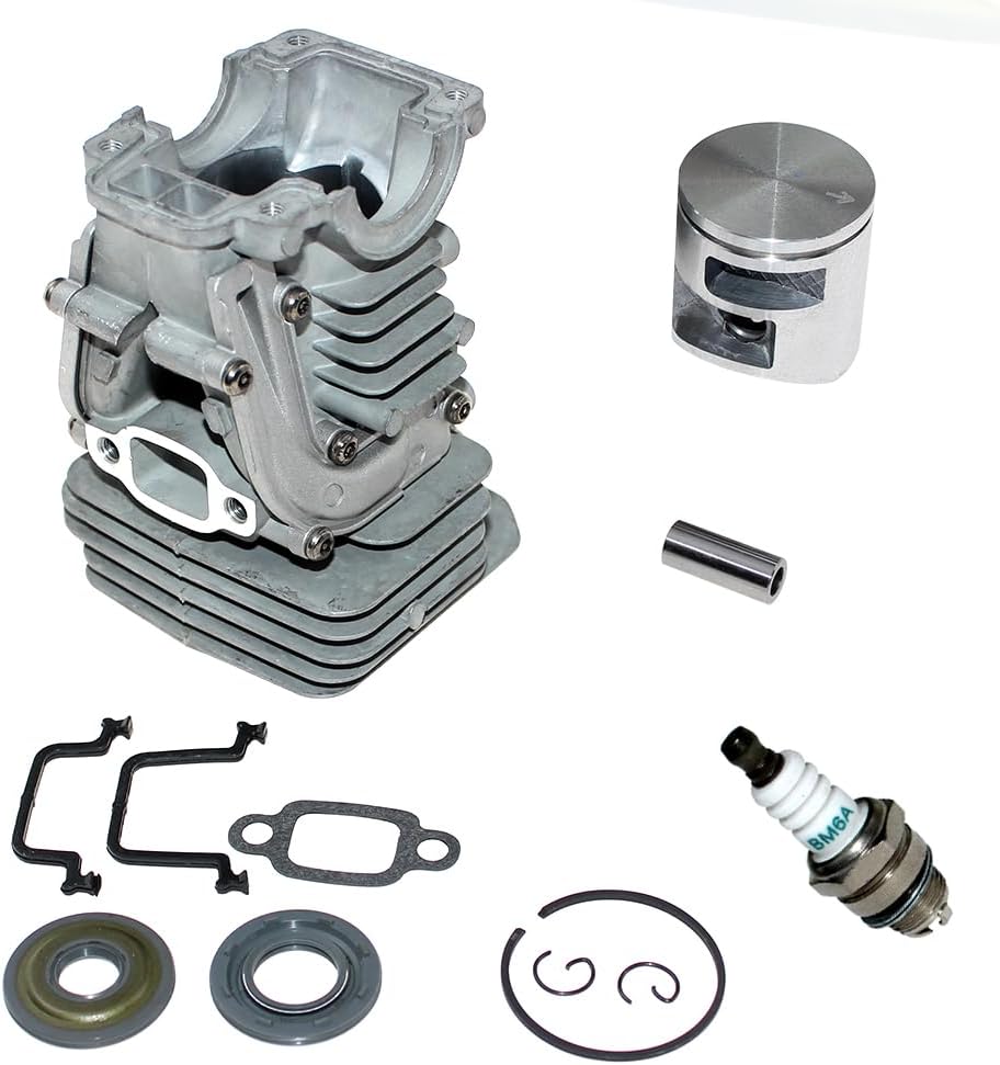 Replacement Parts Cylinder Piston Kit-41mm Rebuild Fit for 435 435E 440 440E 435II 440II 135 135E 140 140E CS2240 CS2240S CS2240II