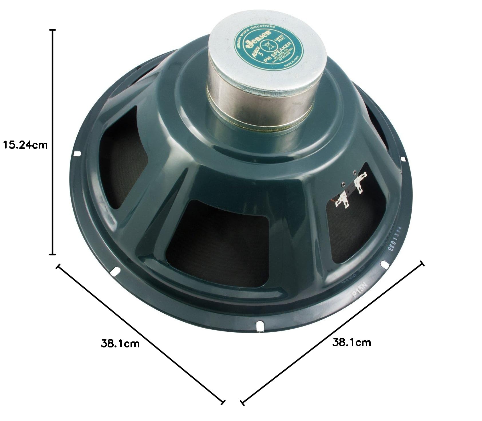Amazon.co.jp: Jensen Vintage P15N8 15インチ アルニコスピーカー 8