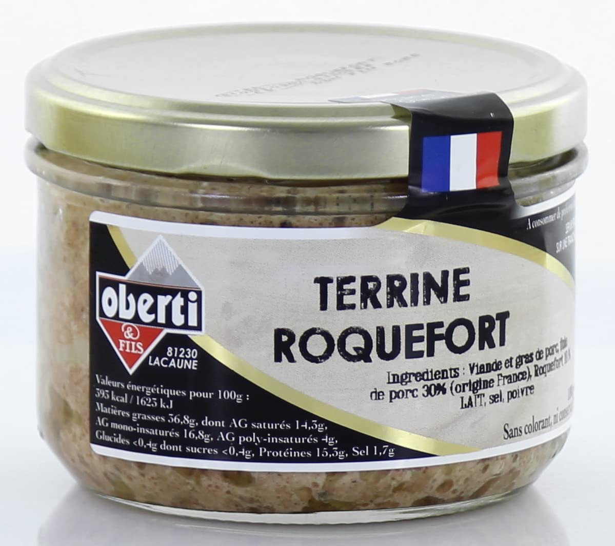 Terrines Assortiment de 5 - Charcuterie du Sud-Ouest - Viande Origine France