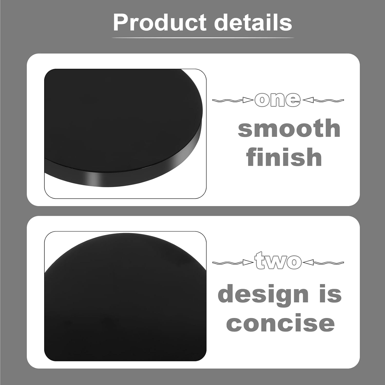 Obsidian Scrying Mirror 2.28In Round Black Obsidian Disc for Meditation Divination Home Decor Tabletop Accent - Image 6