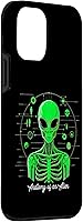 Vista 30 de iPhone 15 Pro Max Funny Anatomy of an Alien Dad Mom Alien Lovers Case