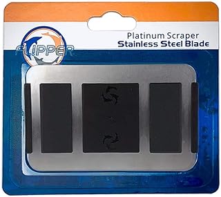 FL!PPER Platinum Aquarium Fish Tank Scraper Stainless Steel Replacement Blade Card