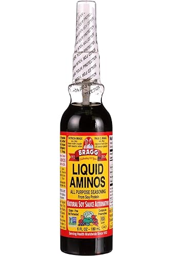 Bragg Aminos líquido botella de Spray6ozcaso de 24 deportes y Fitness aminoácidos sin Gluten Kosher última intervensión de OMG