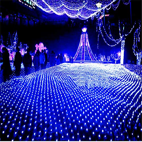 100 Leds Lichterketten Weihnachtsbaum Licht Wasserdicht Vorhang Netting Licht Böden Decken Decken Rasen Lichterketten Neujahr Unkraut Dekorationen