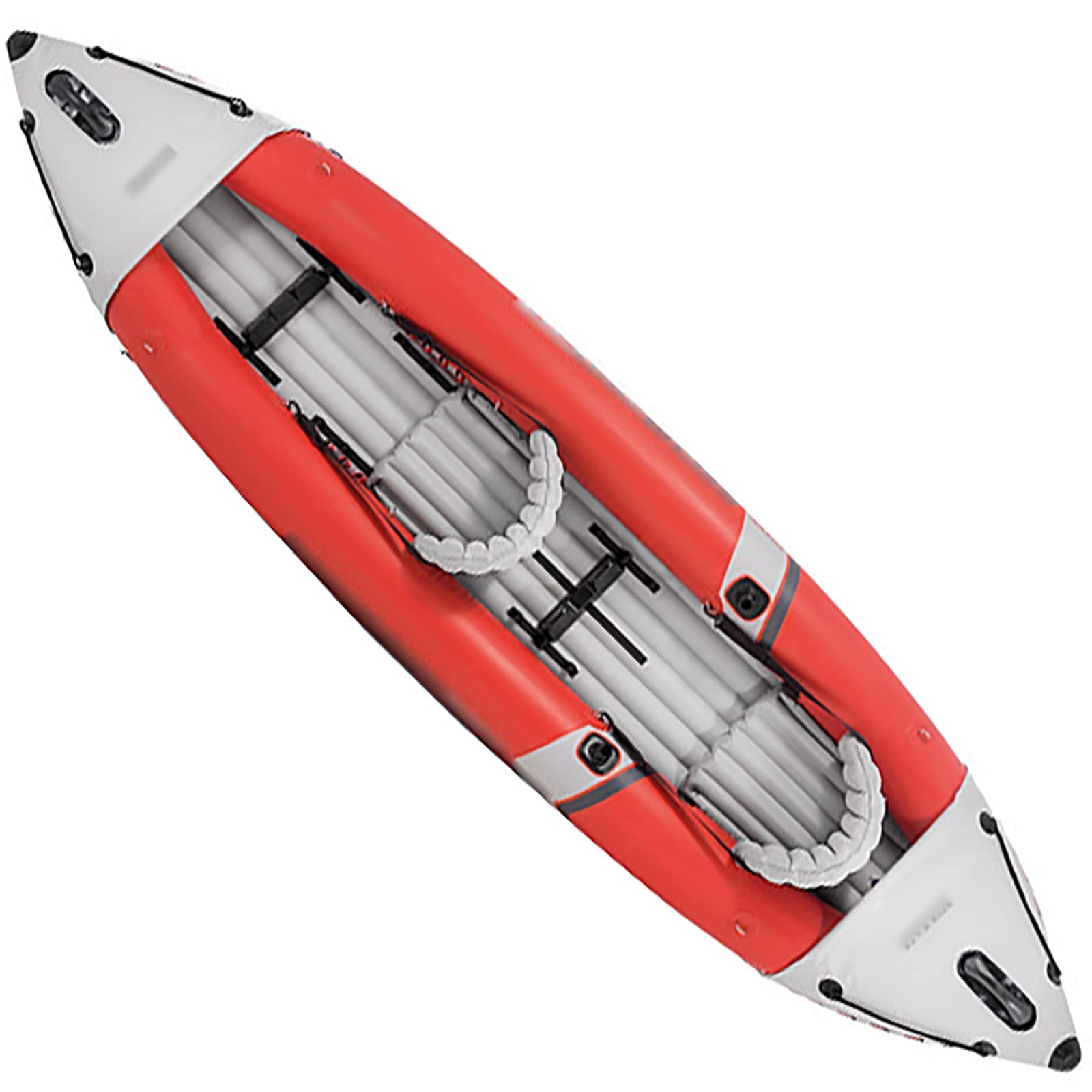 EVXOIJMS Kayak Inflable, Kayak al Aire Libre, Barco de Juego escénico, Canoa para 2 Personas, Barco Inflable, Barco de Goma