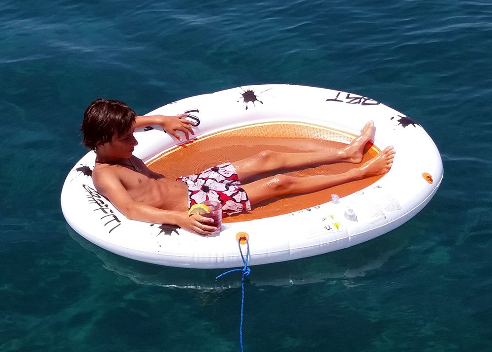 Beach Art M150 - Materassino Gonfiabile La Piscina nel Mare