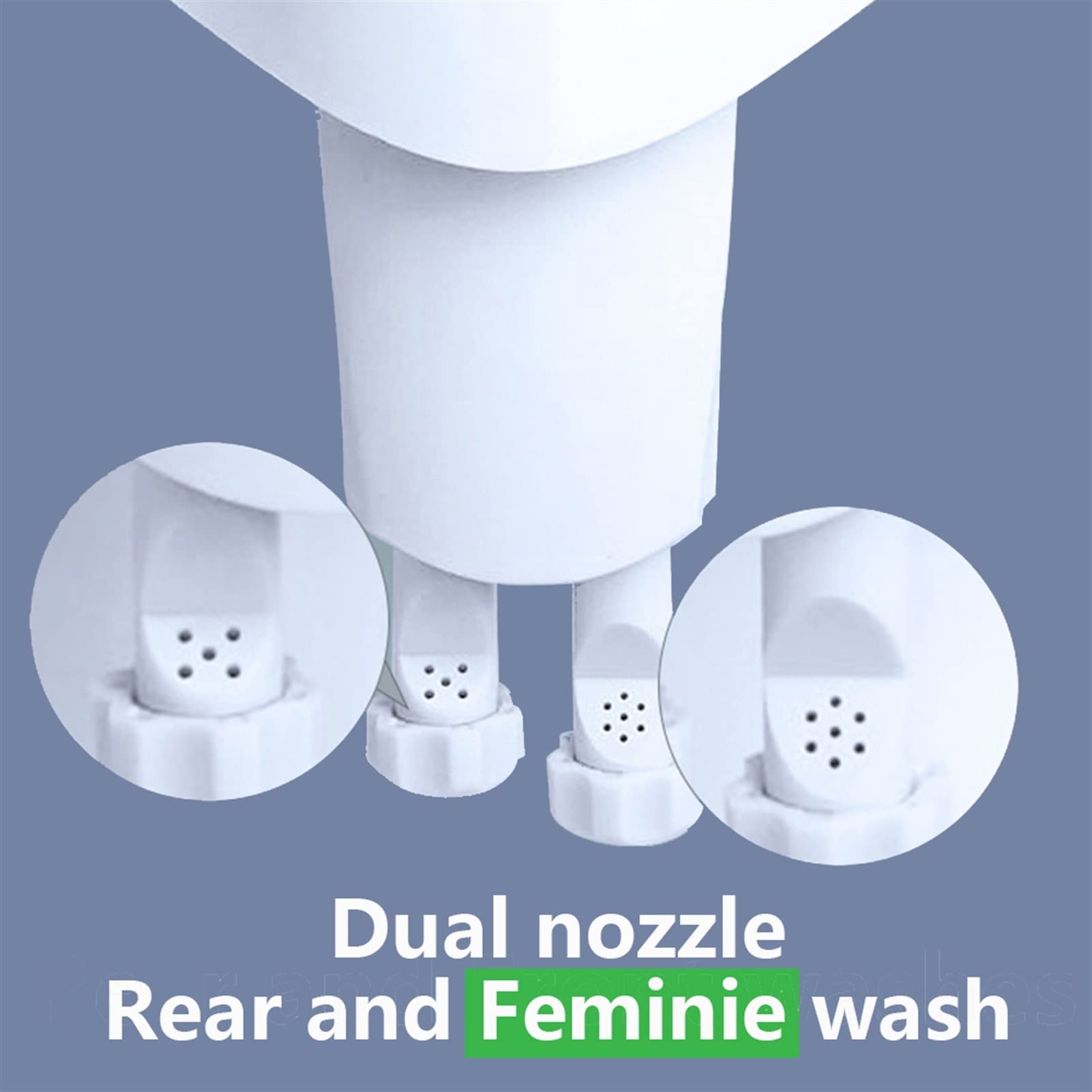 Osobista higiena samooczyszczająca BIDET WC SEAT AKCESORIA BITET Opryskiwacz bidet Cleaner WC gorący i zimny bidet nieelektryczny