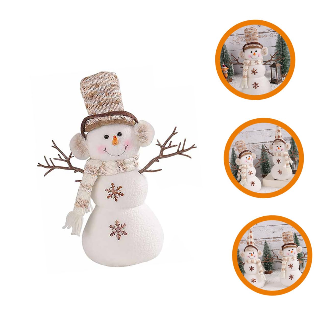 Cabilock 2 Pezzi Di Ornamenti Per Bambole Ornamenti Natalizi Giocattoli Di Peluche Albero Di Natale Decorazioni Natalizie Gnomi Di Natale Kit Per Globo Di Neve Neve Finta Adesivi