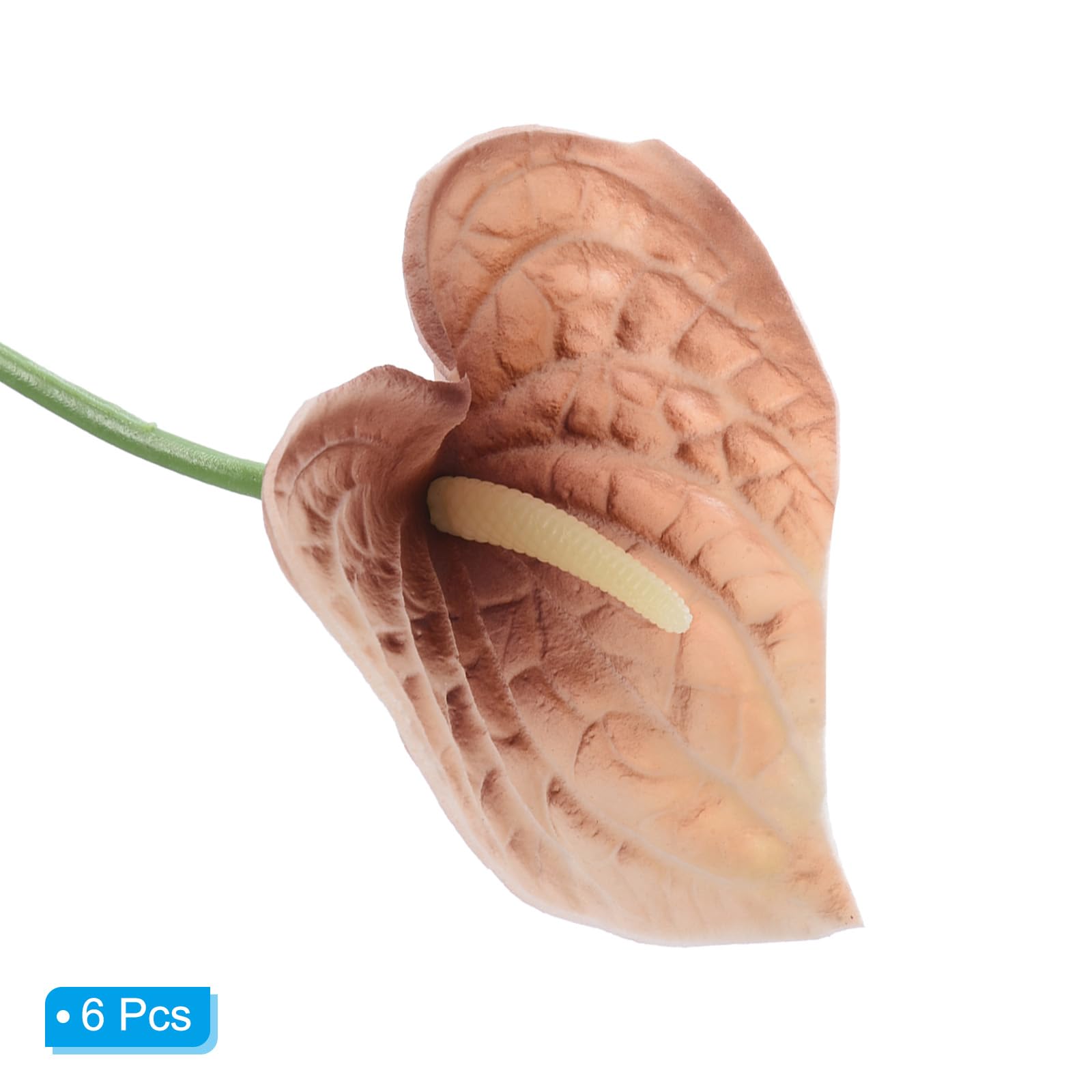 PATIKIL 13" Artificial Anthurium Lily Flowers - Image 3