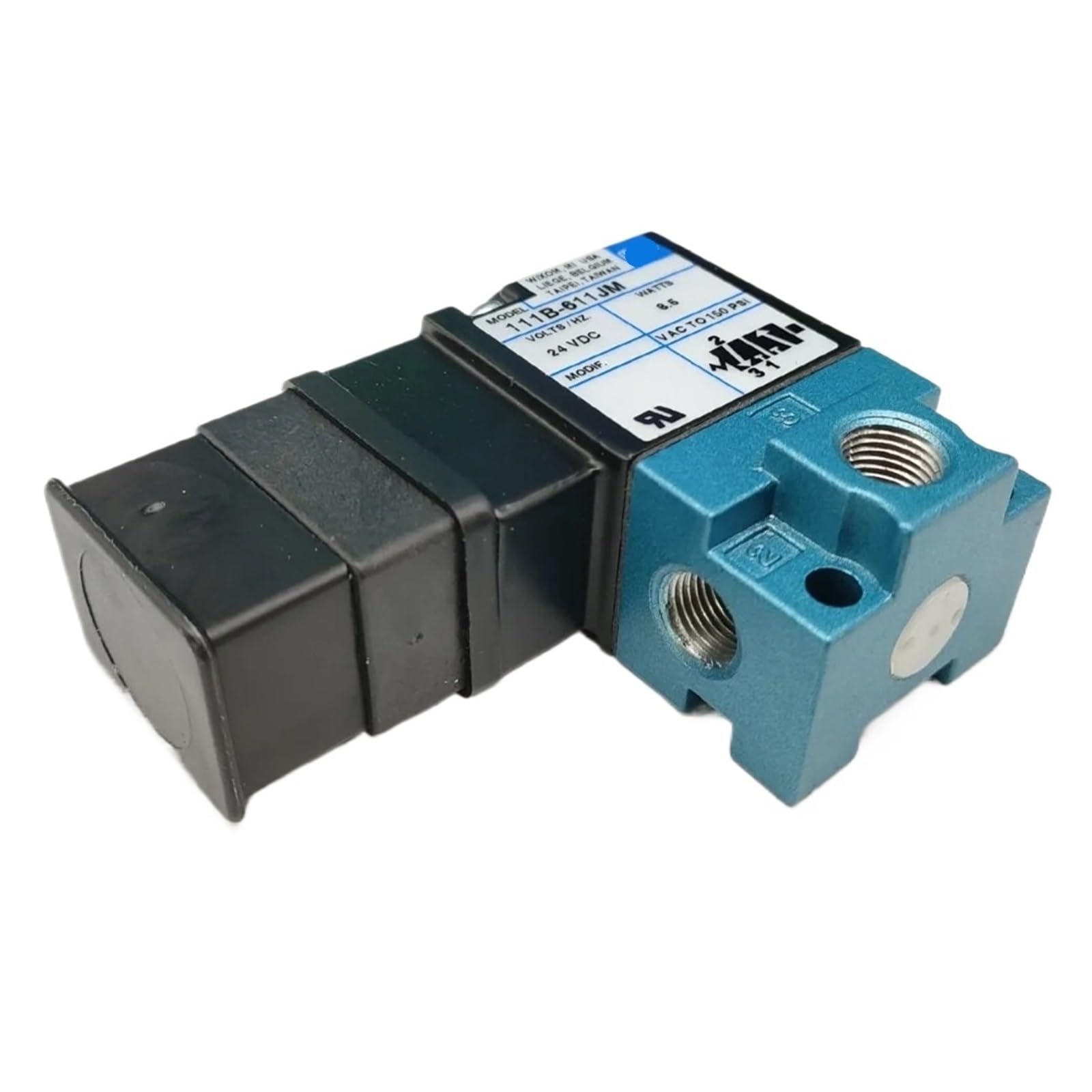 Électrovanne 111B-611JM à réponse rapide pour régulation de débit sans fuite
