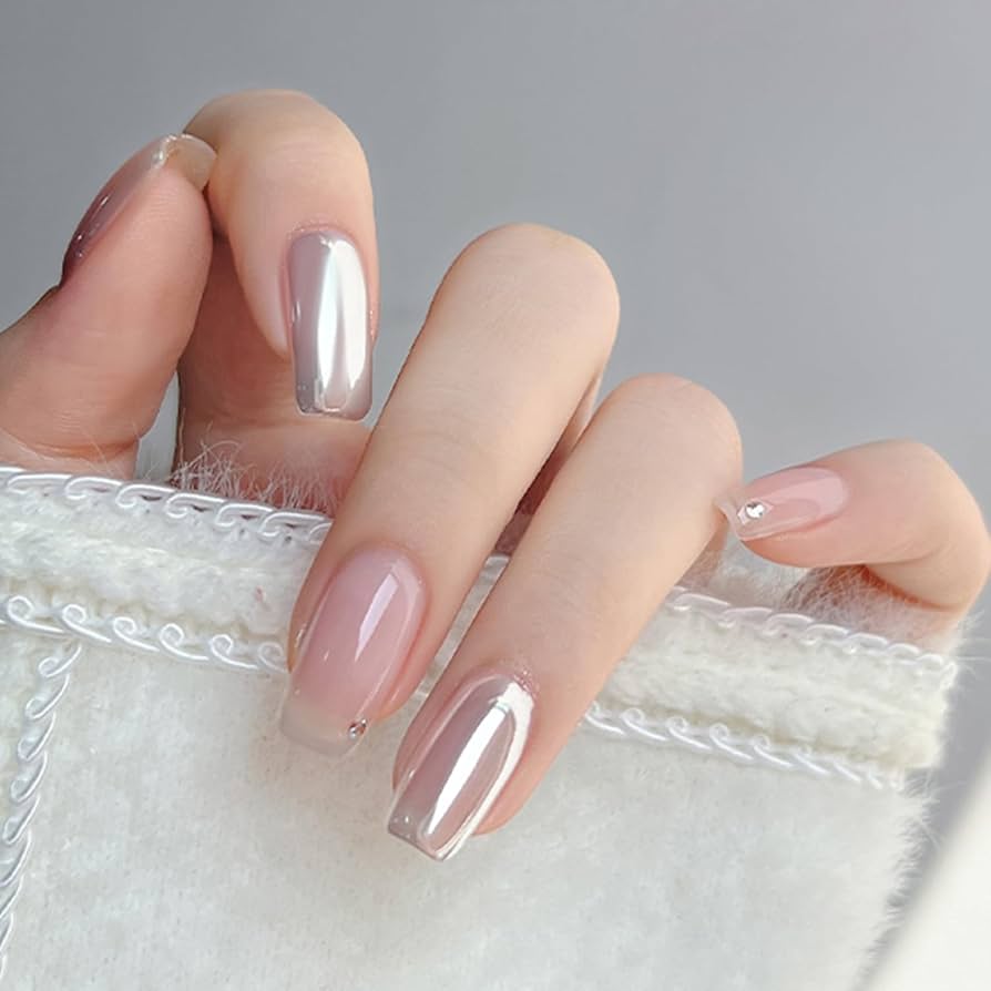 Amazon.co.jp: ミラーパウダー 白 ミラーネイル ネイルパーツ ミラー