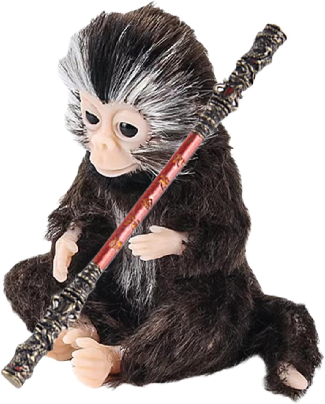 Silicone Monkey Animal Model Figure Sensory Squeeze Stretchy Toy for Stress Relief and Creative Roleplay Silicone Monkey Stress Relief Toy