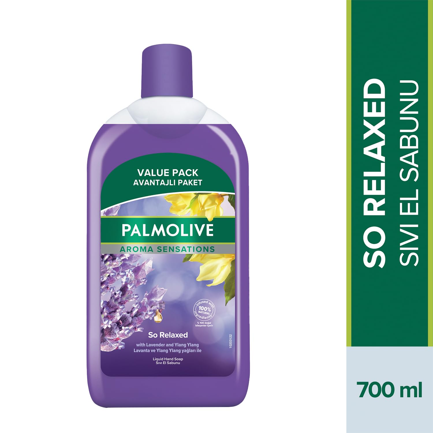 Palmolive Aroma Sensations So Relaxed Ylang Ylang Öz Yağı ve İris Özü ile Sıvı El Sabunu (700 ml) (4 paketi)
