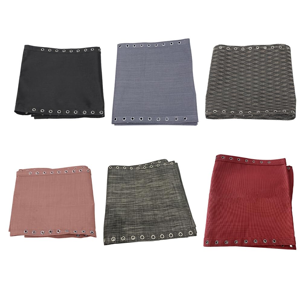 tuwiwol 2 Juegos de Cómoda Tela de Repuesto para Silla, Resistente y Duradera, fácil de cuidar, fácil de Instalar, Tela Hecha de Tela, Color Rojo Vino, 160 * 43cm, Vino Rojo 160 * 43cm, 2Conjunto — view 8