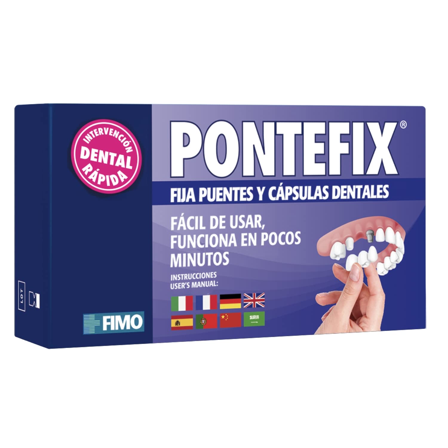 Cemento Dental Fija Puentes, Cápsulas Dentales y Dientes Pivotantes