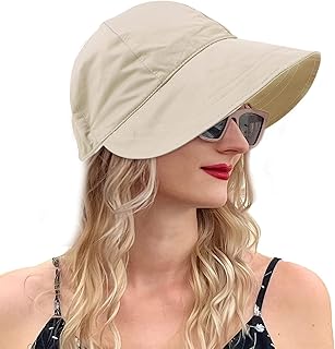 PALAY® Bucket Hat for Women Sun Protection Wide Brim Beach Hat Sun Hats for Women Fashion Lightweight Quick Dry Summer Cap...