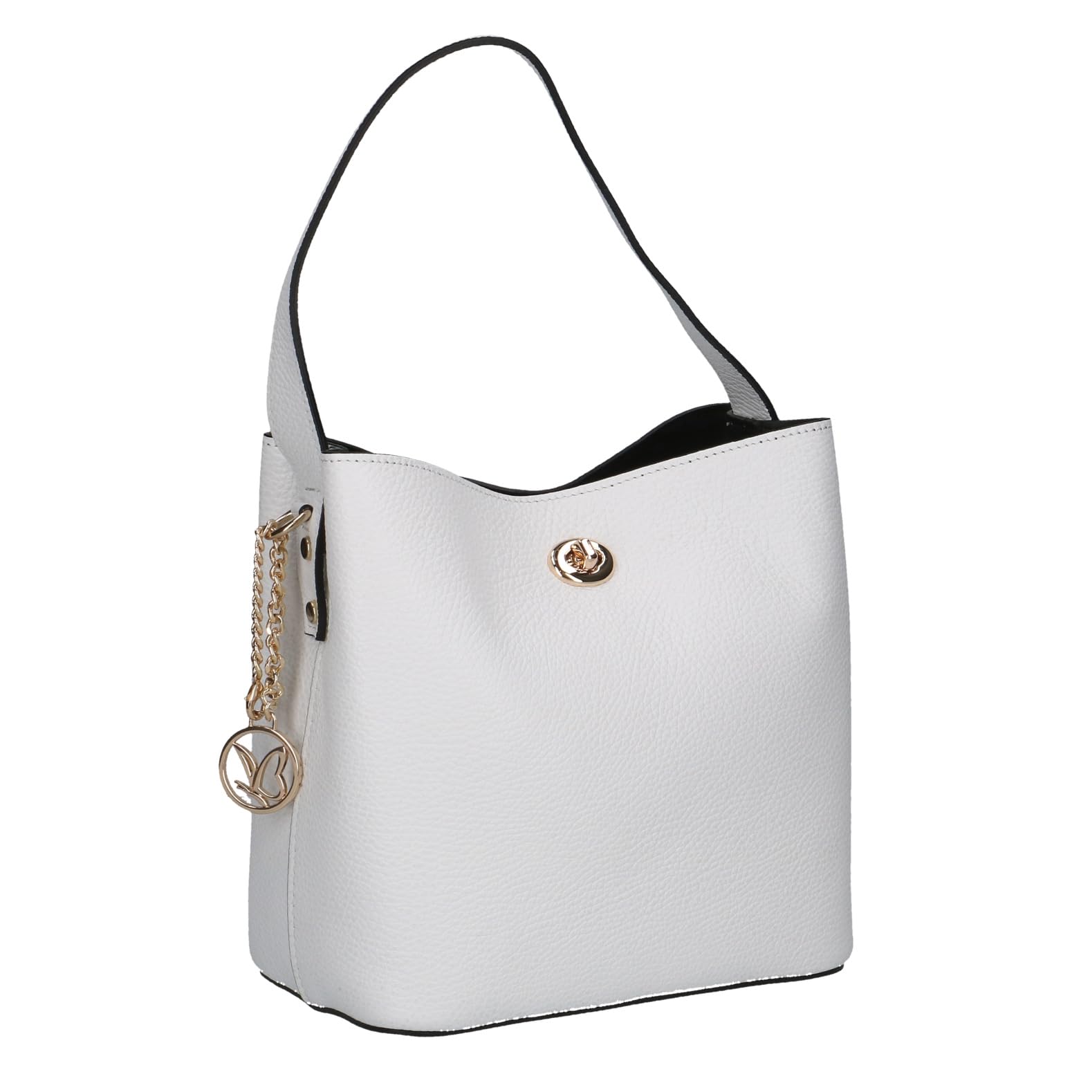 CAPRICE Women Damen Handtasche 9-61007-44 Handbag, Off-White Nappa, Normal