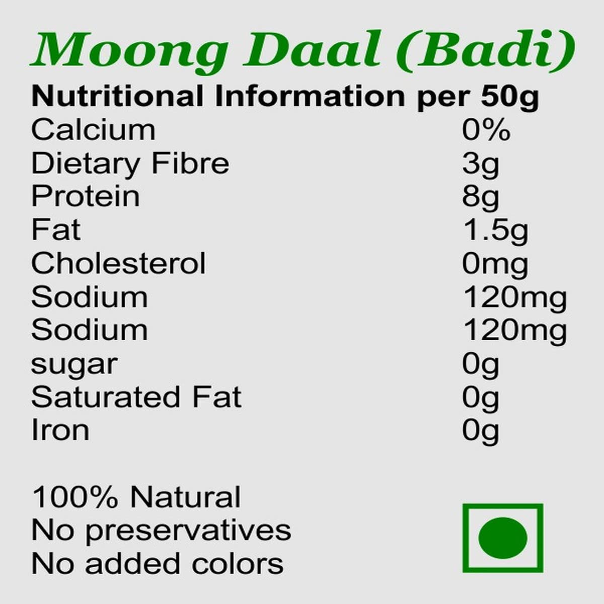 JAYANI Pure Homemade Rajasthani Moong Dal Wadi |Mangodi | 800 Grm 3