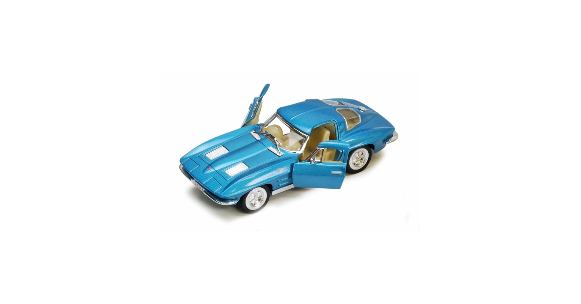 toyページ Amazon.com: KiNSMART - 1963 Chevy Corvette Stingray 1:36