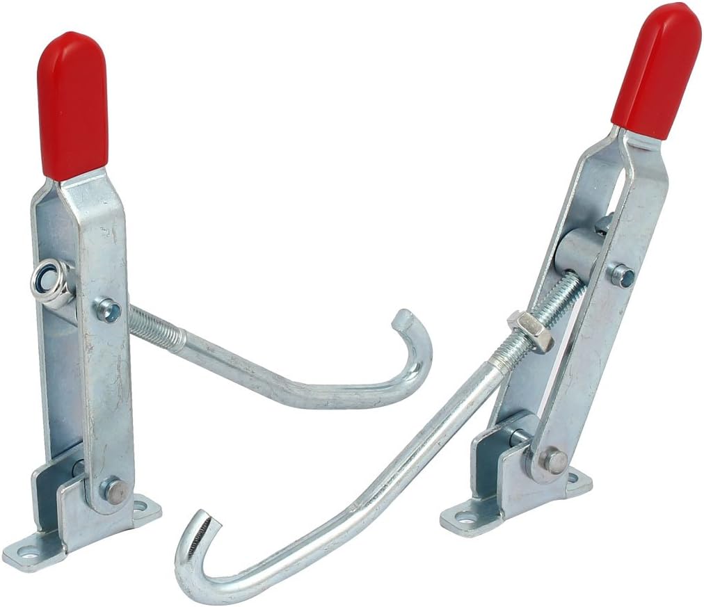 230mm Long Zinc Plated Pull Action Adjustable Toggle Clamps GH-452 8pcs (43ad53a0122eab4bddc0b188ee74c4f6)