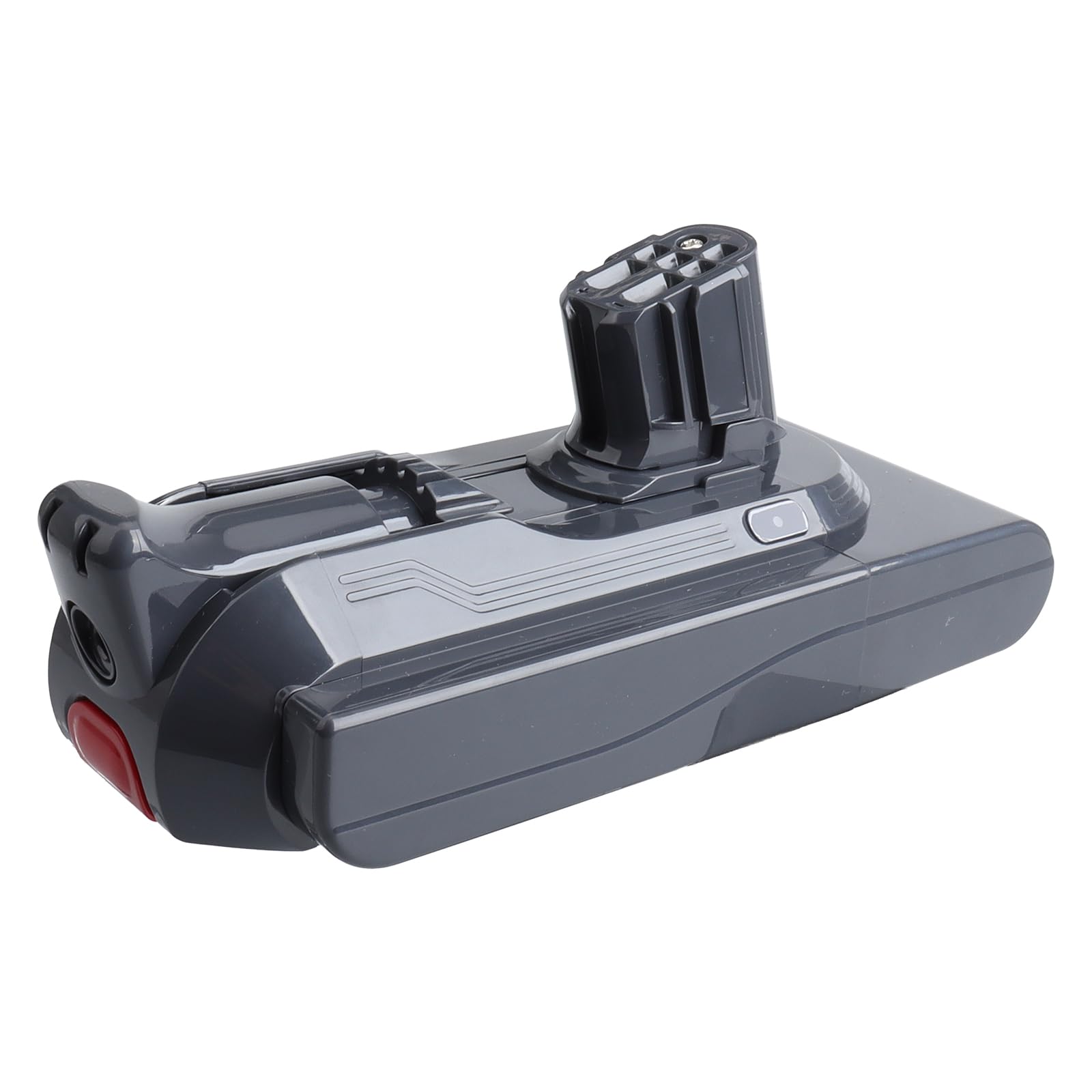 Batería de Repuesto de Iones de Litio Dyson V12 de 25,2 V y 3900 mAh, Compatible con aspiradora de Mano Dyson V12 Detect Slim SV20 SV30 SV35 SV46 965470-01 484607 (botón Rojo de Clic).